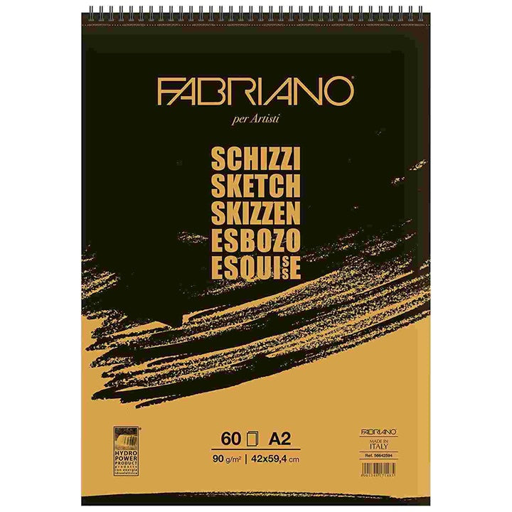 Подлога за скица FABRIANO SKETCH во спирално врзување - 5