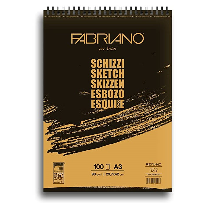 Подлога за скица FABRIANO SKETCH во спирално врзување - 4