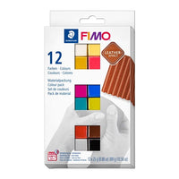Полимерен сет FIMO LEATHER EFFECT 12x25g