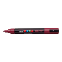 Posca маркер PC-5M, 1,8 - 2,5 mm, бордо (60)