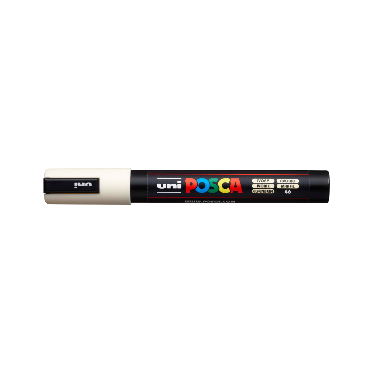 Posca маркер PC-5M, 1,8 – 2,5 mm, крем