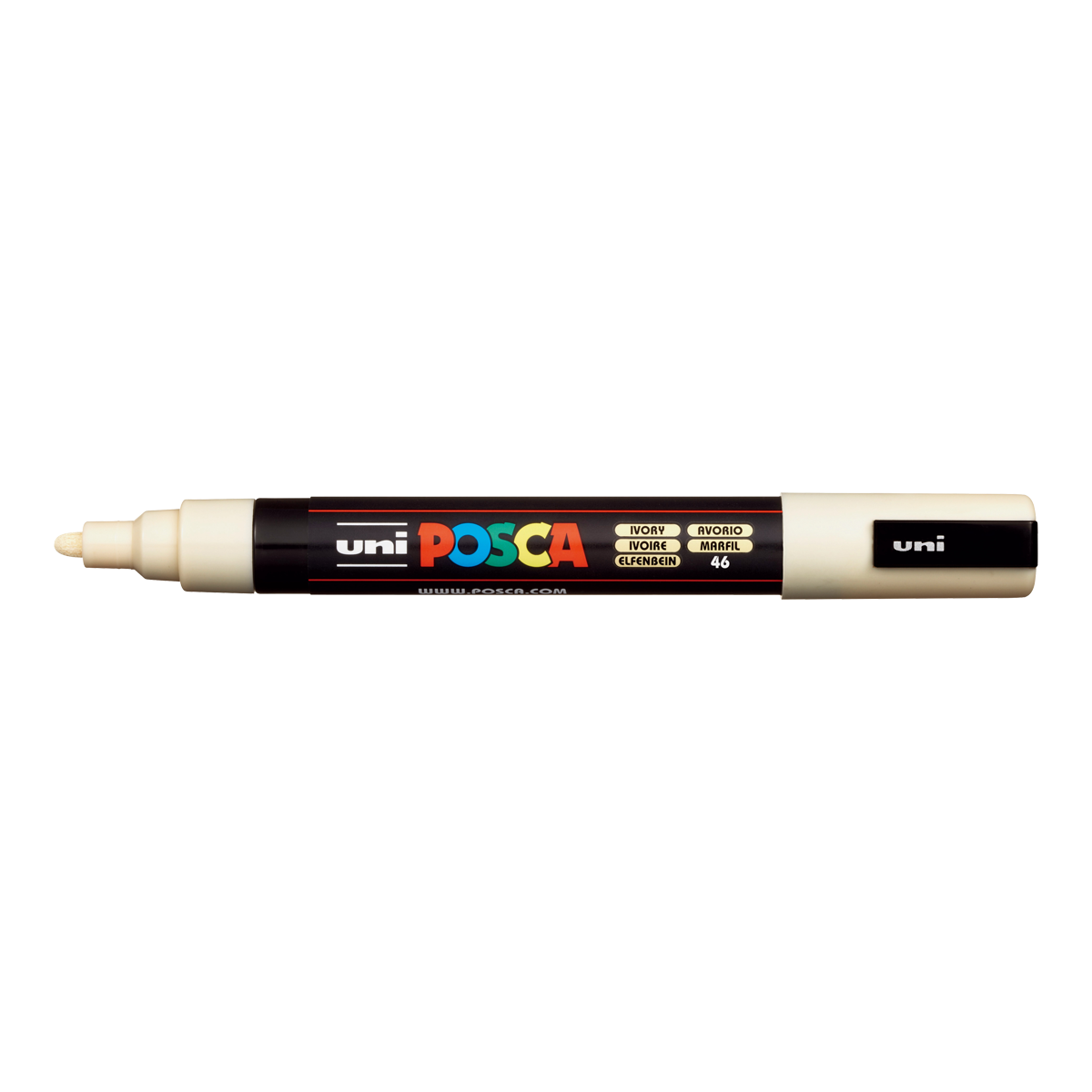 Posca маркер PC-5M, 1,8 – 2,5 mm, крем