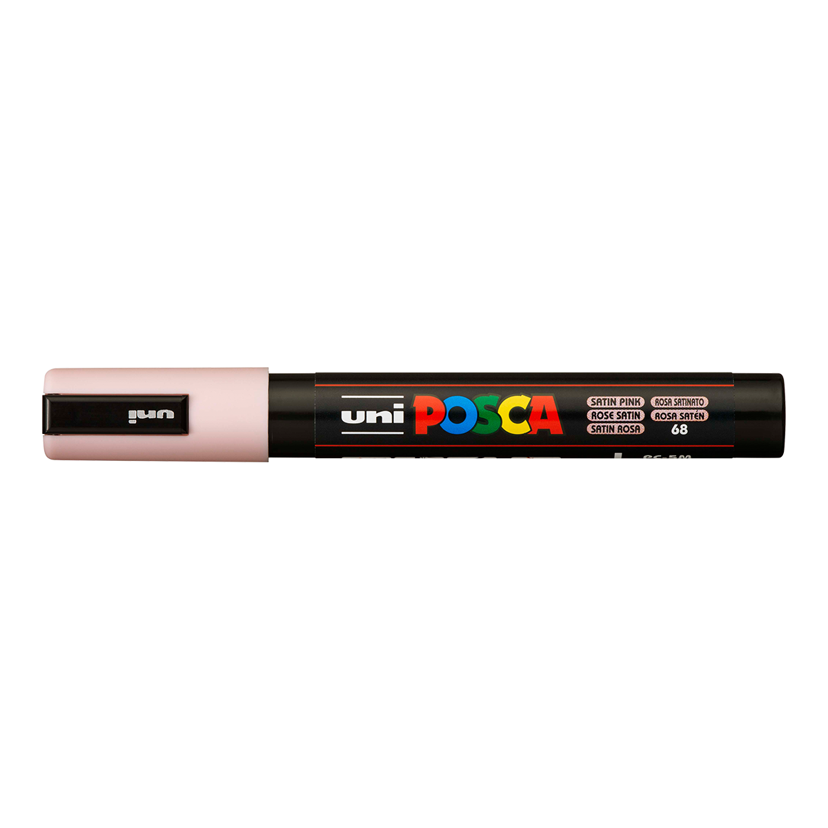 Posca маркер PC-5M, 1,8 – 2,5 mm, сатен розова (68)
