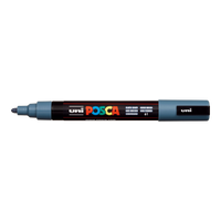 Posca маркер PC-5M, 1,8 – 2,5 mm, шкрилец сива