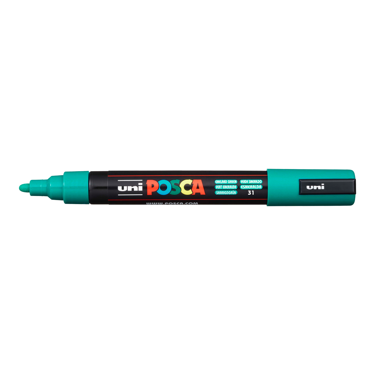 Posca маркер PC-5M, 1,8 – 2,5 mm, смарагдно зелена (31)