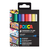 Posca сет маркери во боја (8 пар.)