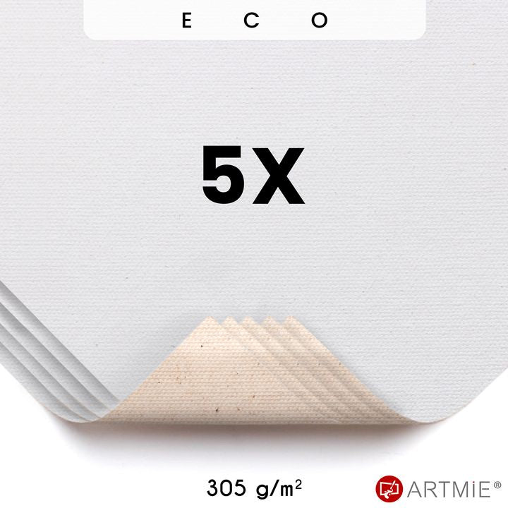 Примероци  EKO платно за сликање  ARTMIE - 5 парчиња - 2