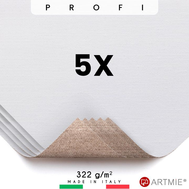 Примероци од сликарско платно  ARTMIE Profi - 5 парчиња - 1