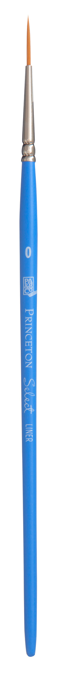 Четка лајнер PRINCETON Select синтетичка со кратка рачка – 0