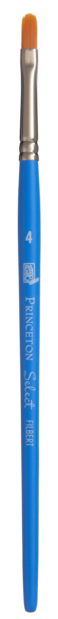 Синтетичка четка PRINCETON Select filbert со кратка рачка – 4