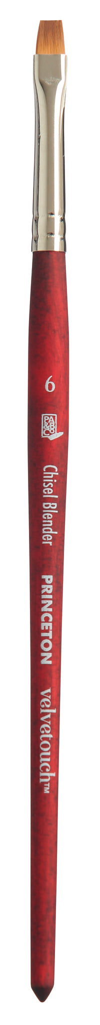 PRINCETON Velvetouch универзална четка Chisel Blender со кратка рачка – 6