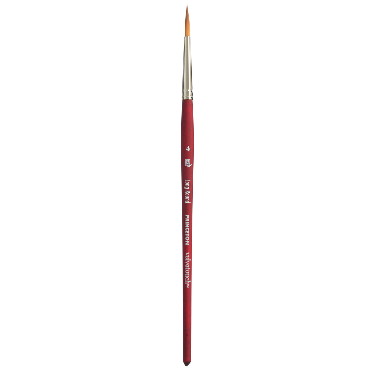 PRINCETON Velvetouch универзална тркалезна четка Long Round со кратка рачка – 4