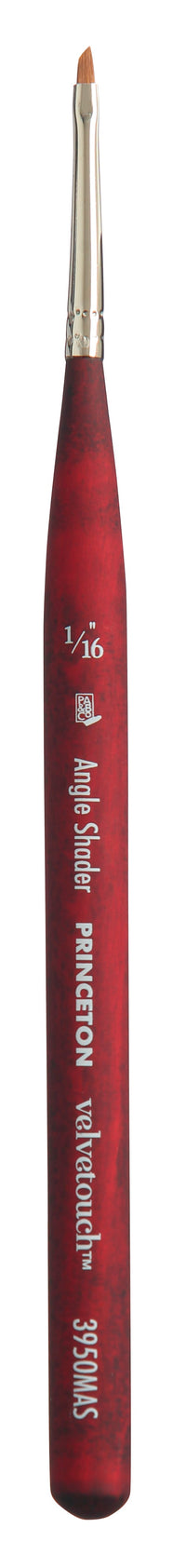 Коса четка PRINCETON Velvetouch Angle Shader mini 2 mm