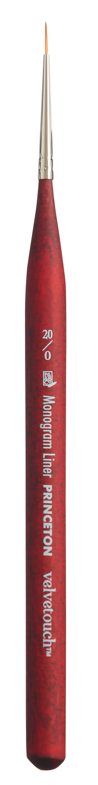 Универзална синтетичка четка PRINCETON Velvetouch Monogram Liner големина 20/0