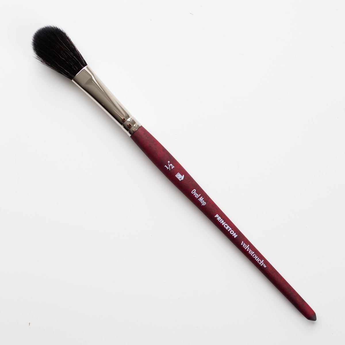 Универзална четка PRINCETON Velvetouch Oval Mop со кратка рачка