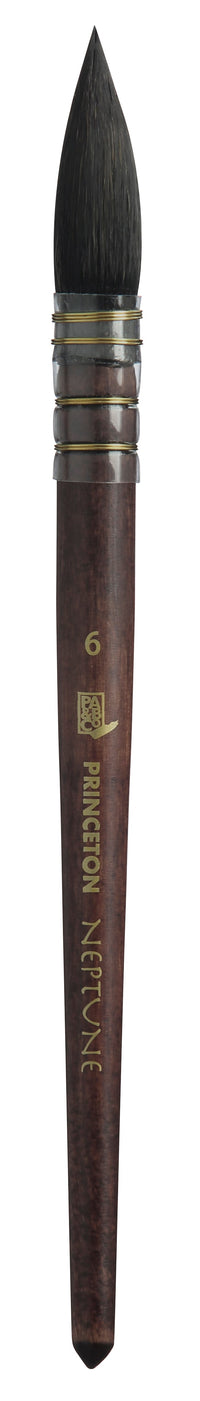 Четка за акварел PRINCETON Neptune Quill синтетичка верверица со кратка рачка – 6