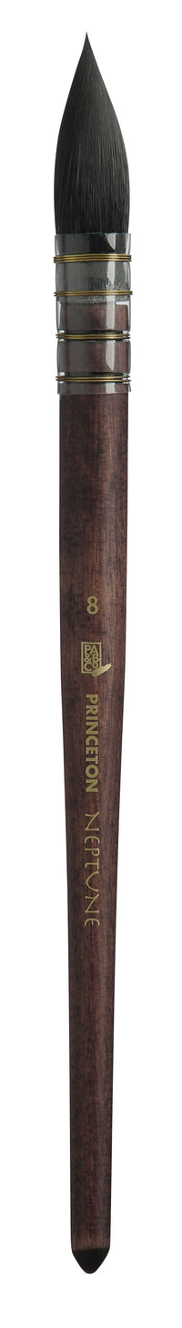 Четка за акварел PRINCETON Neptune Quill синтетичка верверица со кратка рачка – 8