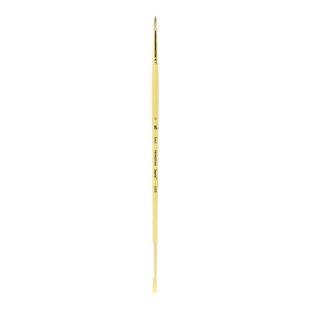 Четка за масло PRINCETON Imperial Round синтетички mongoose со долга рачка – 6