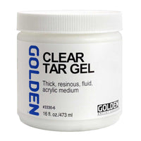 Проѕирен растеглив акрилен гел GOLDEN Clear Tar Gel