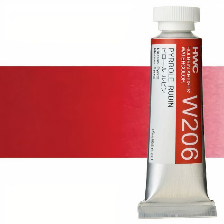 Професионални акварелни бои Holbein Artists 15 ml | црвени нијанси - 4