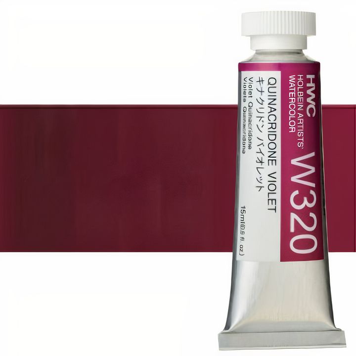 Професионални акварелни бои Holbein Artists 15 ml | виолетови нијанси - 9