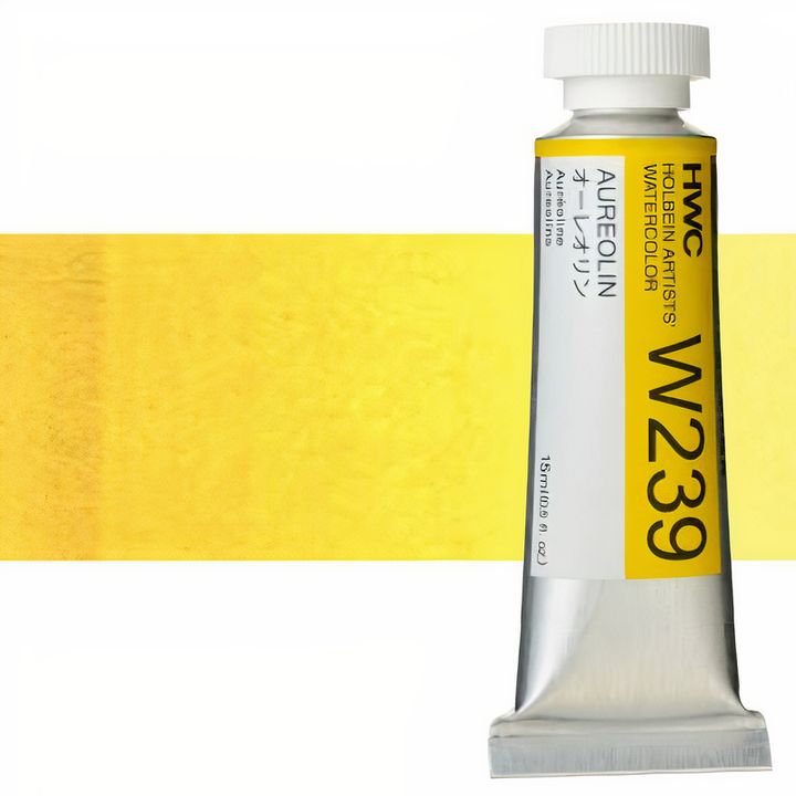 Професионални акварелни бои Holbein Artists 15 ml | жолти нијанси - 12