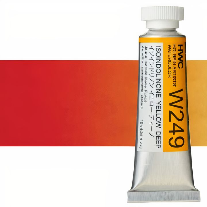 Професионални акварелни бои Holbein Artists 15 ml | жолти нијанси - 20