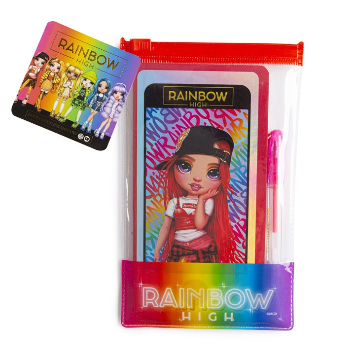 RAINBOW HIGH тетратка во форма на телефон со пенкало - 3