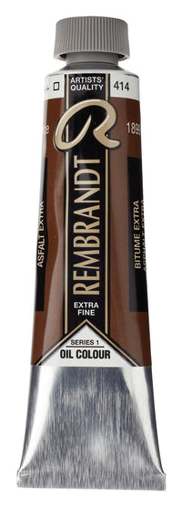Маслена боја Rembrandt 40 ml – Asphaltum