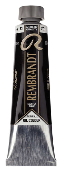 Маслена боја Rembrandt 40 ml – Ivory Black