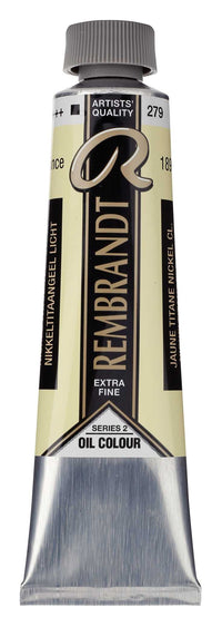 Маслена боја Rembrandt 40 ml – Nickel Titanium Yellow Light