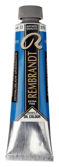 Маслена боја Rembrandt 40 ml – Phthalo Blue Greenish
