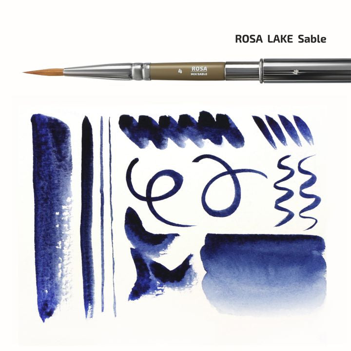 ROSA LAKE 178 Тркалезна четка за патување - 4