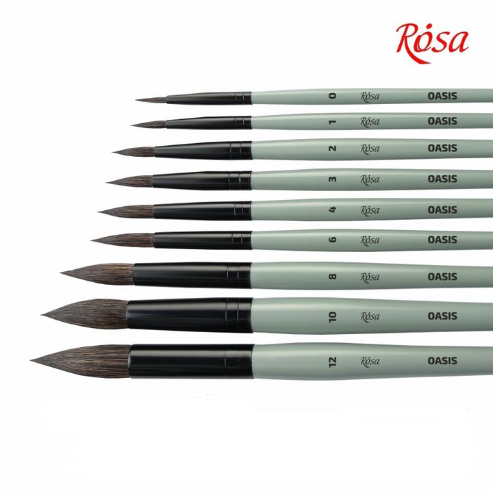 ROSA OASIS 188 Природна тркалезна четка - 1
