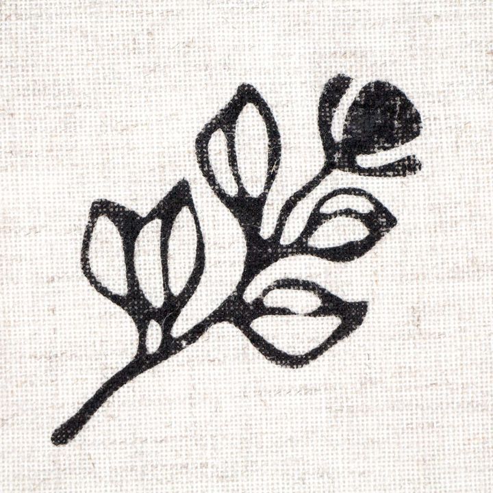 ROSA TALENT Дрвен печат бр.13 Ботанички 4,6x8 cm - 2