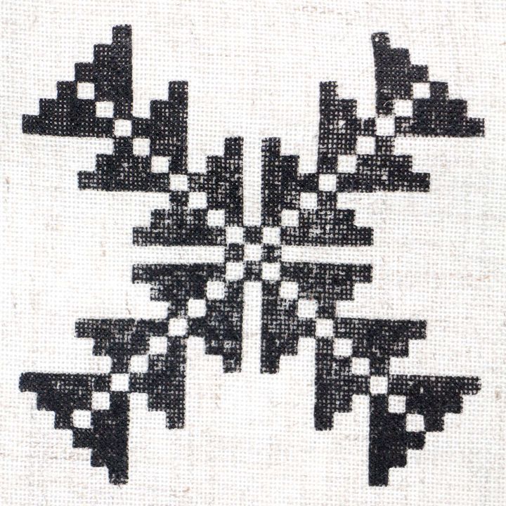 ROSA TALENT Дрвен печат бр.3 Геометрија - 2