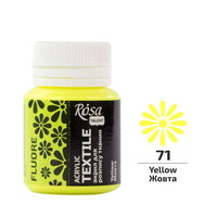 ROSA TALENT Флуоресцентна акрилна боја за текстил 20 ml - 2