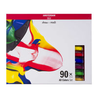 ROYAL TALENS Amsterdam сет акрилни бои All Colors 90 x 20 ml