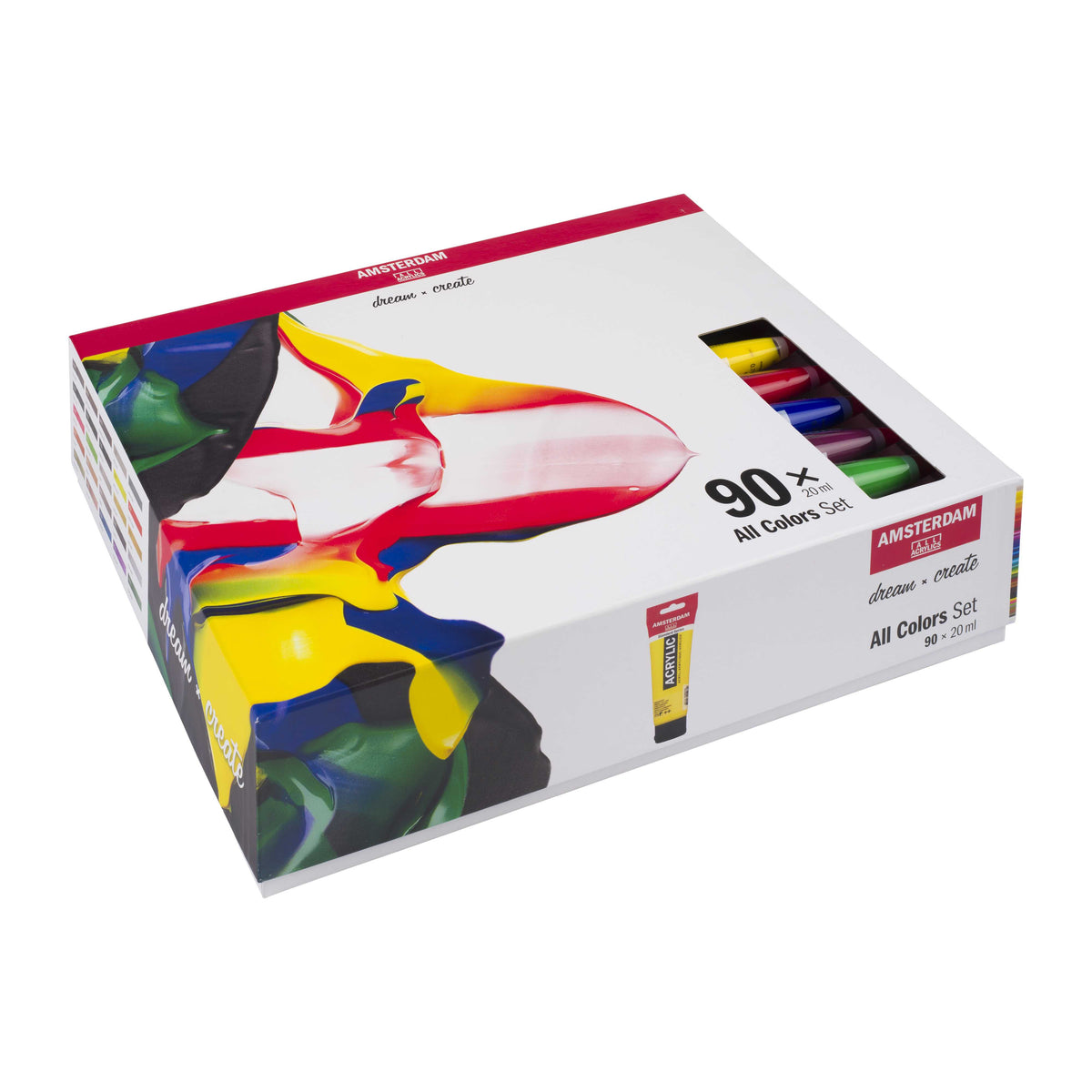ROYAL TALENS Amsterdam сет акрилни бои All Colors 90 x 20 ml