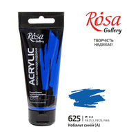 Акрилна боја, 60 ml, ROSA Gallery – Cobalt Blue