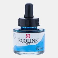 Акварел боја Ecoline 30 ml – Sky Blue Cyan