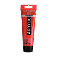 Акрилна боја Amsterdam Standart Series 120 ml – Pyrrole Red