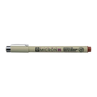 Sakura Pigma Micron 05 лајнер 0,45 mm – сет од 6 бои – Кафеава