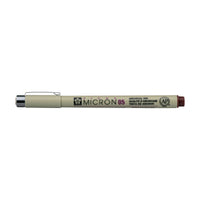 Sakura Pigma Micron 05 лајнер 0,45 mm – сет од 6 бои – Бургундска