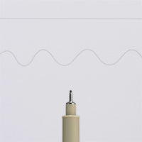 Sakura Pigma Micron 05 лајнер 0,45 mm – сет од 6 бои – Светло ладно сива