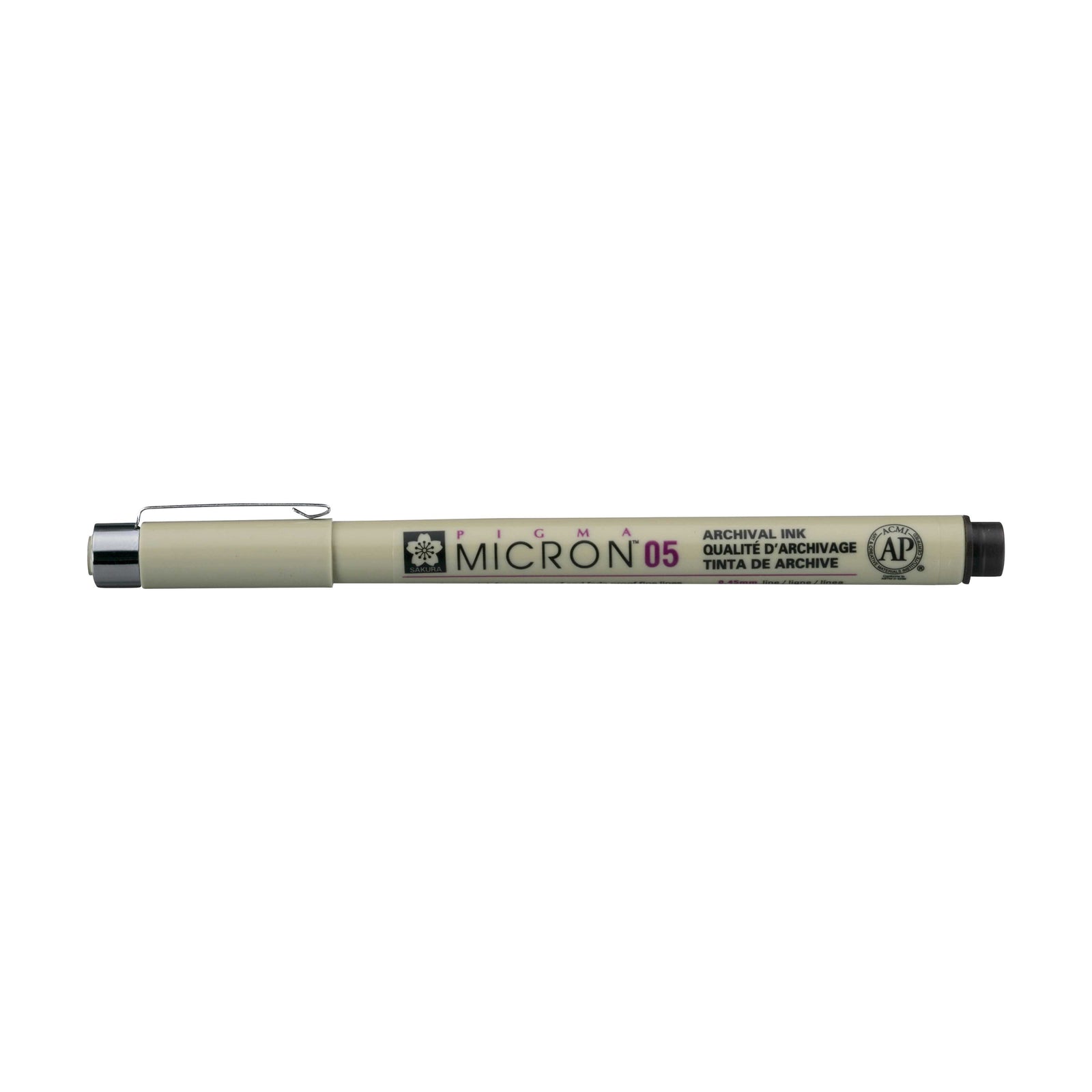 Sakura Pigma Micron 05 лајнер 0,45 mm – сет од 6 бои – Сепија