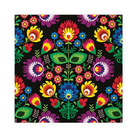 Салфети за декупаж - Folky Style Black - 1 парче