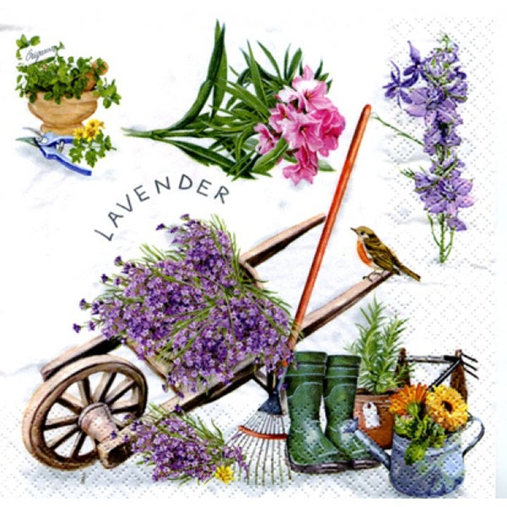Салфети за ДЕКУПАЖ Gardening - 1 бр