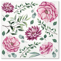 Салфетки за декупаж Blooming Dhalia - 1 парче