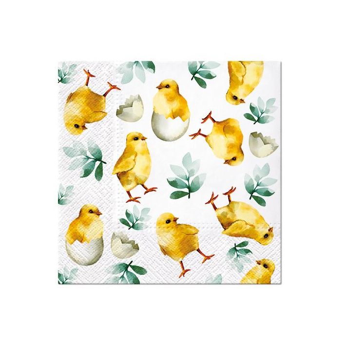Салфетки за декупаж - Chicken in Eggs - 1 ЕЕЗ